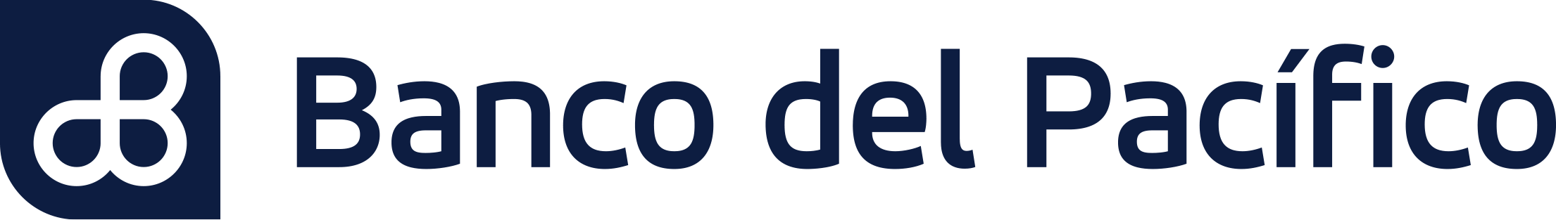 Logo de Banco del Pacífico